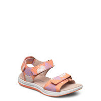 Helle Print Shoes Summer Shoes Sandals Vaaleanpunainen Viking