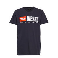 Tjustdivision T-Shirt T-shirts Short-sleeved Sininen Diesel