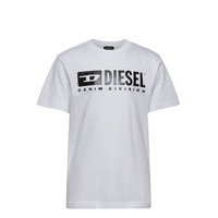 Tjdivision T-Shirt T-shirts Short-sleeved Valkoinen Diesel