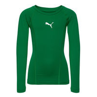 Liga Baselayer Tee Ls Jr T-shirts Long-sleeved T-shirts Vihreä PUMA