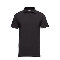 M. Lycra Polo T-Shirt Polos Short-sleeved Musta Filippa K