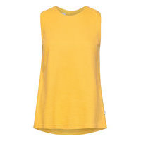 Luna Top T-shirts & Tops Sleeveless Keltainen Makia