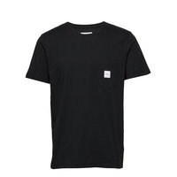 Square Pocket T-Shirt T-shirts Short-sleeved Musta Makia