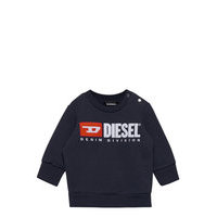 Screwdivisionb Sweat-Shirt Svetari Collegepaita Sininen Diesel