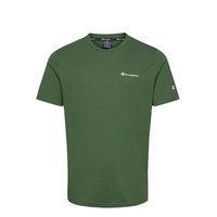Crewneck T-Shirt T-shirts Short-sleeved Vihreä Champion