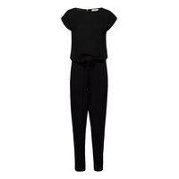 Crepe Georgette Cavi Jumpsuit Haalari Musta Mads Nørgaard