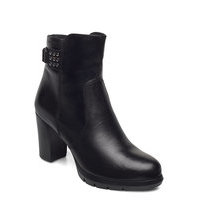 Woms Boots Shoes Boots Ankle Boots Ankle Boot - Heel Musta Tamaris