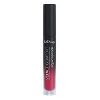 Velvet Comfort Liquid Lipstick Raspberry Kiss Huulikiilto Meikki Punainen Isadora