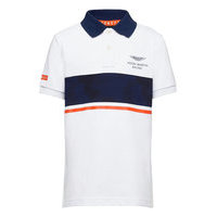 Amr Camo Chest Y T-shirts Polo Shirts Valkoinen Hackett London