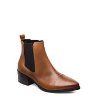 Parker Shoes Boots Ankle Boots Ankle Boot - Heel Ruskea Pavement