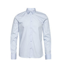 M. Paul Stretch Shirt Paita Bisnes Sininen Filippa K