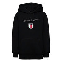 Gant Shield Hoodie Huppari Musta GANT