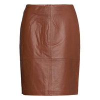 Slfolly Skirt Polvipituinen Hame Ruskea Soaked In Luxury, Soaked in Luxury