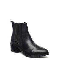 Julia Shoes Boots Ankle Boots Ankle Boot - Heel Musta Pavement