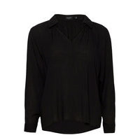 Slketo Blouse Ls Pitkähihainen Pusero Paita Musta Soaked In Luxury, Soaked in Luxury