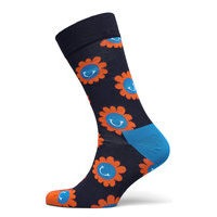 Smiley Flower Sock Underwear Socks Regular Socks Musta Happy Socks