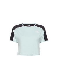 W Active Trail S/S Crop Tops Sininen The North Face