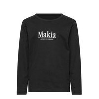 Strait Long Sleeve T-shirts Long-sleeved T-shirts Musta Makia