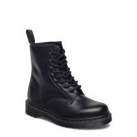 1460 Mono Black Smooth Nyörisaappaat Sininen Dr. Martens