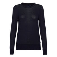 Yvette Cotton/Bamboo Sweater Neulepaita Sininen Lexington Clothing