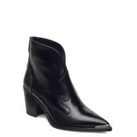 Marcel_ne Shoes Boots Ankle Boots Ankle Boot - Heel Musta UNISA