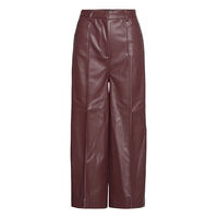 Slpatrice Pants Leather Leggings/Housut Punainen Soaked In Luxury, Soaked in Luxury