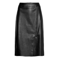 Skirt Short Woven Fa Pitkä Hame Musta Gerry Weber