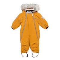 Pyxis Fur Recycle Outerwear Snow/ski Clothing Snow/ski Suits & Sets Keltainen Molo