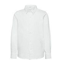 Nkmfred Ls Slim Shirt Noos Paita Valkoinen Name It, name it