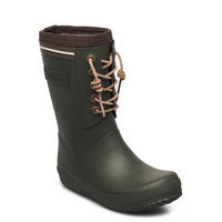 Bisgaard Lace Thermo Shoes Rubberboots Lined Rubberboots Vihreä Bisgaard