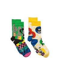 2-Pack Kids Disney Gift Set Night & Underwear Socks Monivärinen/Kuvioitu Happy Socks