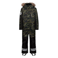 Camo Overall Parka Takki Vihreä Lindberg Sweden