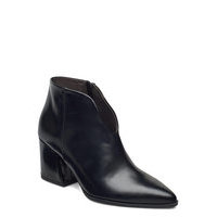 Veta Shoes Boots Ankle Boots Ankle Boot - Heel Musta RE:DESIGNED EST 2003