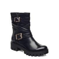 Woms Boots Shoes Boots Ankle Boots Ankle Boot - Flat Musta Tamaris