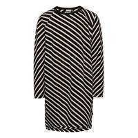 Stripe Tunic Kid Mekko Musta Papu