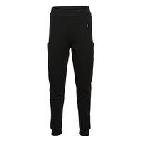 Thigh Pocket Pants Kid Collegehousut Olohousut Musta Papu