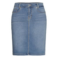 12 The Denim Skirt Lyhyt Hame Sininen Denim Hunter