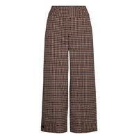 Branley Trousers Leveälahkeiset Housut Ruskea Second Female