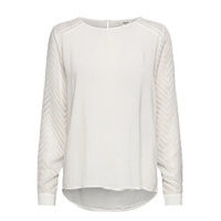 Objzoe L/S Top T-shirts & Tops Long-sleeved Valkoinen Object