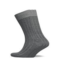 Slhpete 3-Pack Cotton Rib Sock Underwear Socks Regular Socks Harmaa Selected Homme