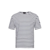 Breton Striped Shirt ''''ThéViec'''' T-shirts Short-sleeved Valkoinen Armor Lux