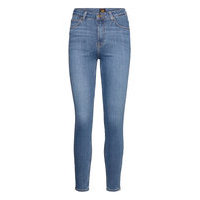 Scarlett High Zip Skinny Farkut Sininen Lee Jeans