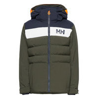 Jr Cycl Jacket Outerwear Snow/ski Clothing Snow/ski Jacket Vihreä Helly Hansen