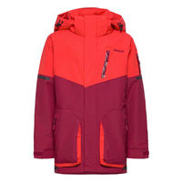 Knyken Ins Youth Jkt Outerwear Snow/ski Clothing Snow/ski Jacket Punainen Bergans