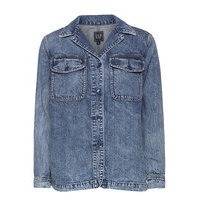 Denim Shirt Jacket Farkkutakki Denimtakki Sininen GAP