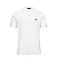 Plain Fp Shirt Polos Short-sleeved Valkoinen Fred Perry