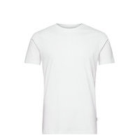 6194761, T-Shirt - Rock Ss Organic T-shirts Short-sleeved Valkoinen Solid
