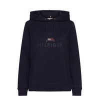 Inj Tiara Hoodie Ls Huppari Sininen Tommy Hilfiger