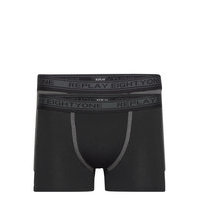 Style 6 Cuff Logo&Contrast Piping 2pcs Waterfall Pack Bokserit Musta Replay Underwear