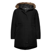 W Alva 2.0 Parka Outerwear Parka Coats Musta Helly Hansen